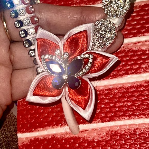 Flip Flops, Women Sandals, Girls Sandals, Ladies Shoes, Independence Day, Sz6 - Picture 14 of 15